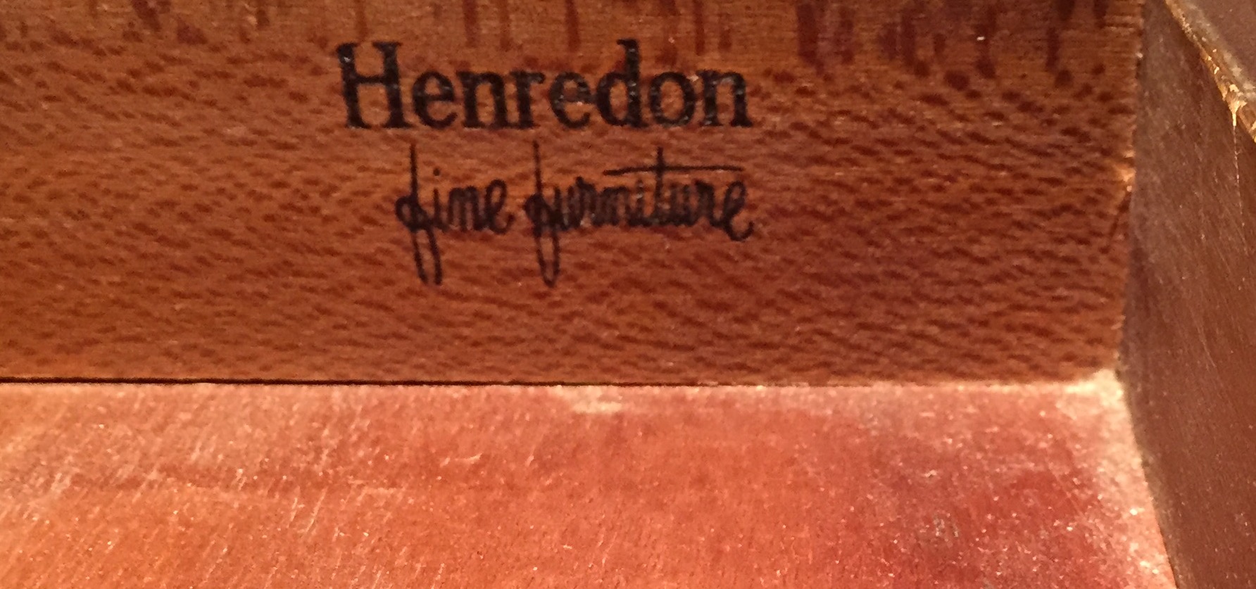 Vintage Henredon Walnut End Table