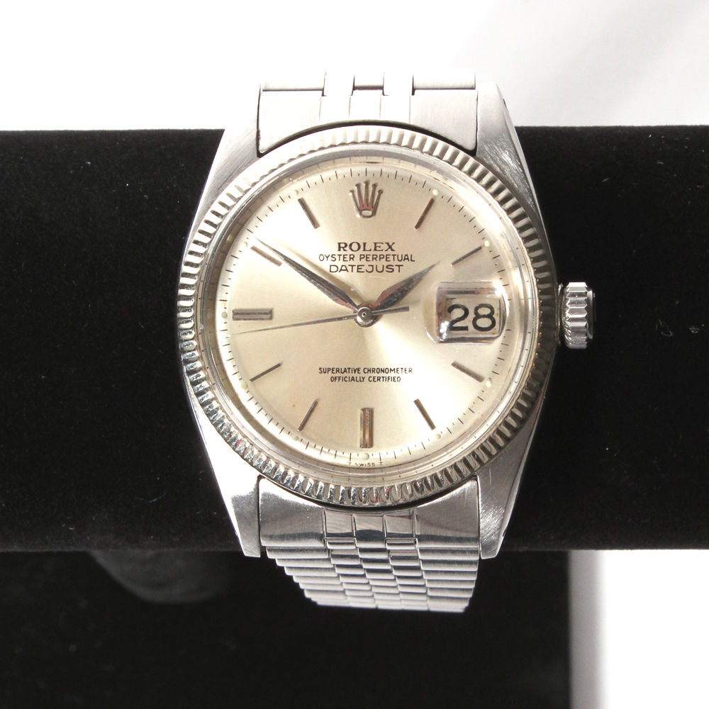 Vintage Mens Rolex Oyster Perpetual Datejust Watch