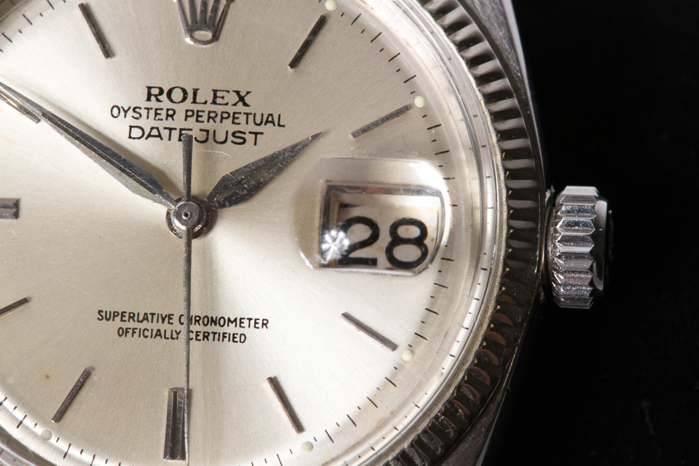 Vintage Mens Rolex Oyster Perpetual Datejust Watch