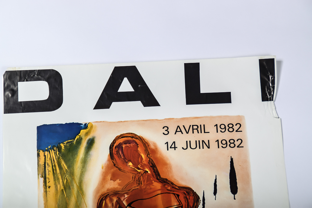 1982 French Salvador Dali Art Poster