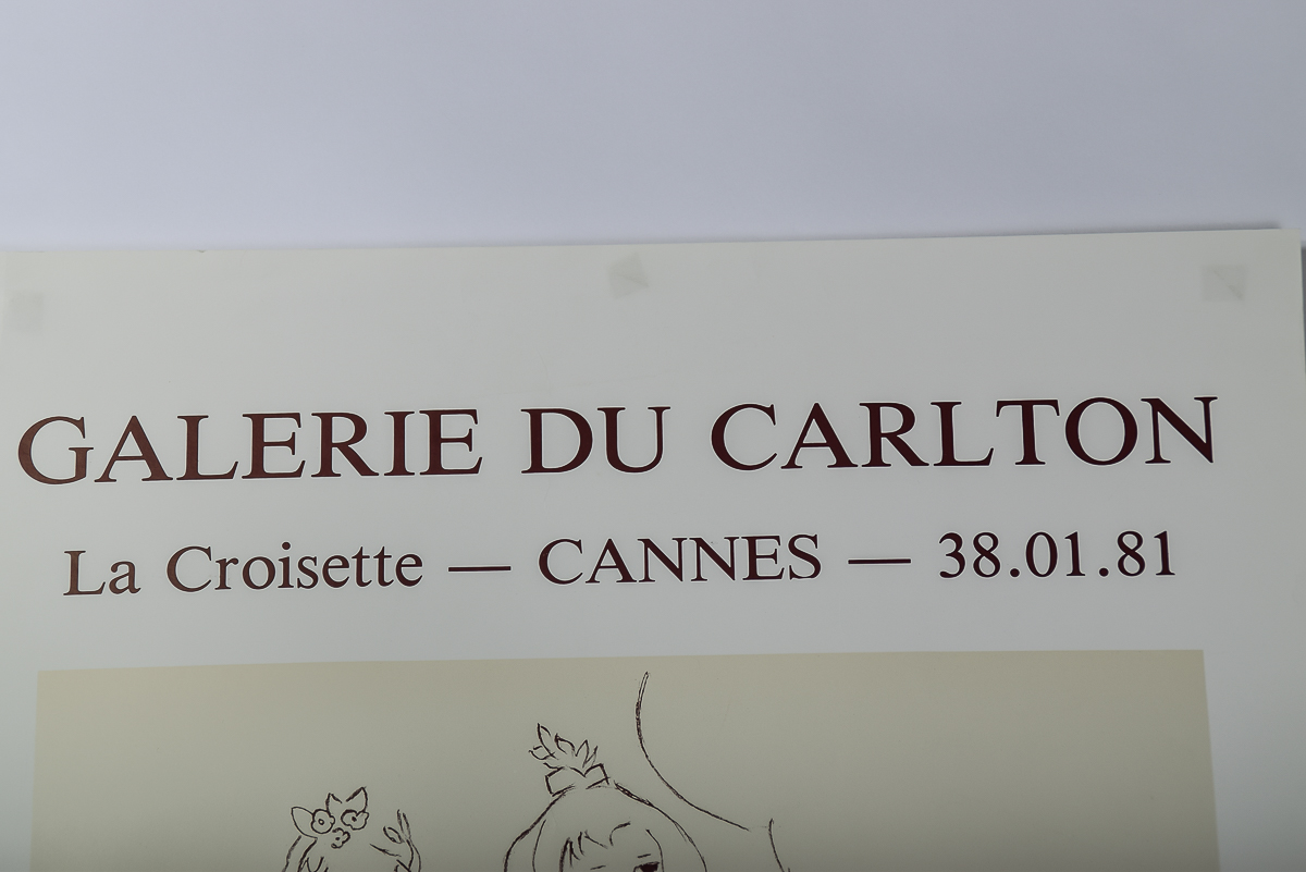 1981 French Marie-Laurencin Art Poster