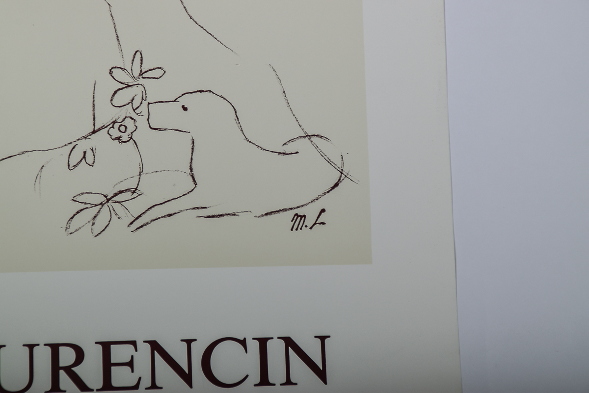 1981 French Marie-Laurencin Art Poster