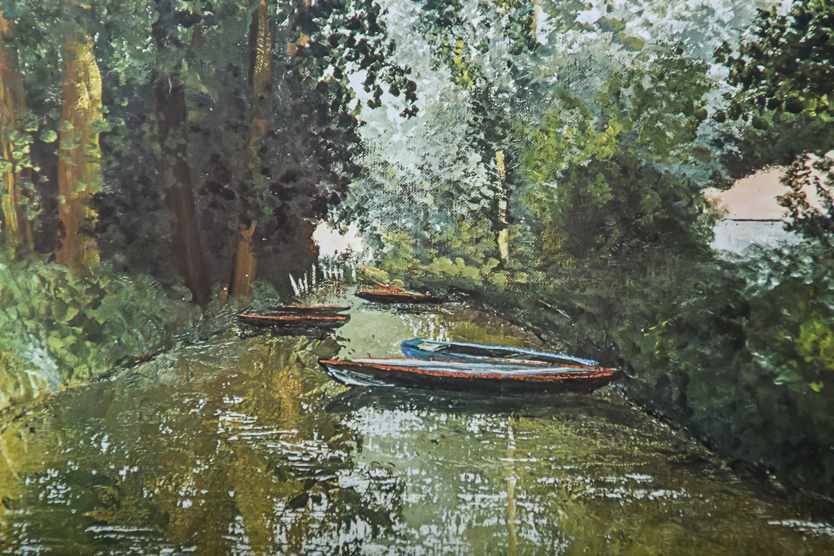 1981 French Michel De Saint-Alban Art Poster