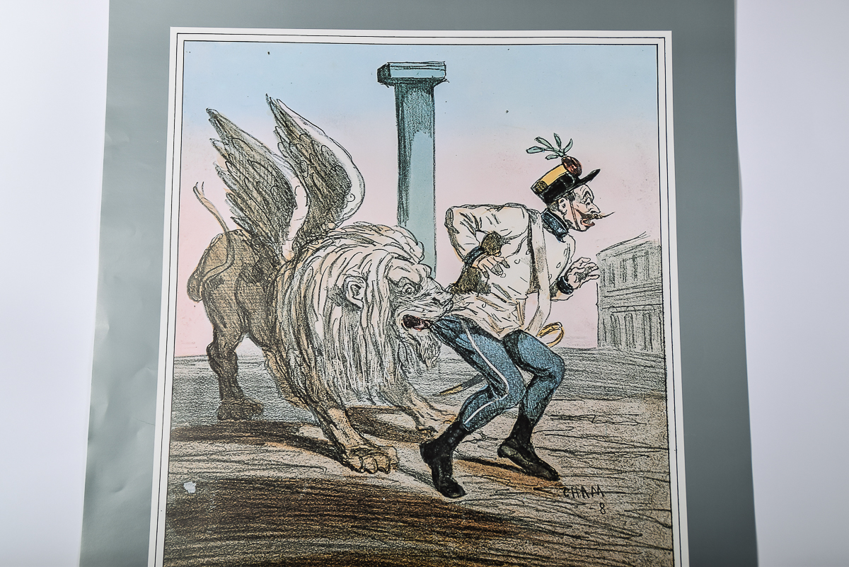 1982 Il Ruggito Del Leone Comune di Venezia Poster