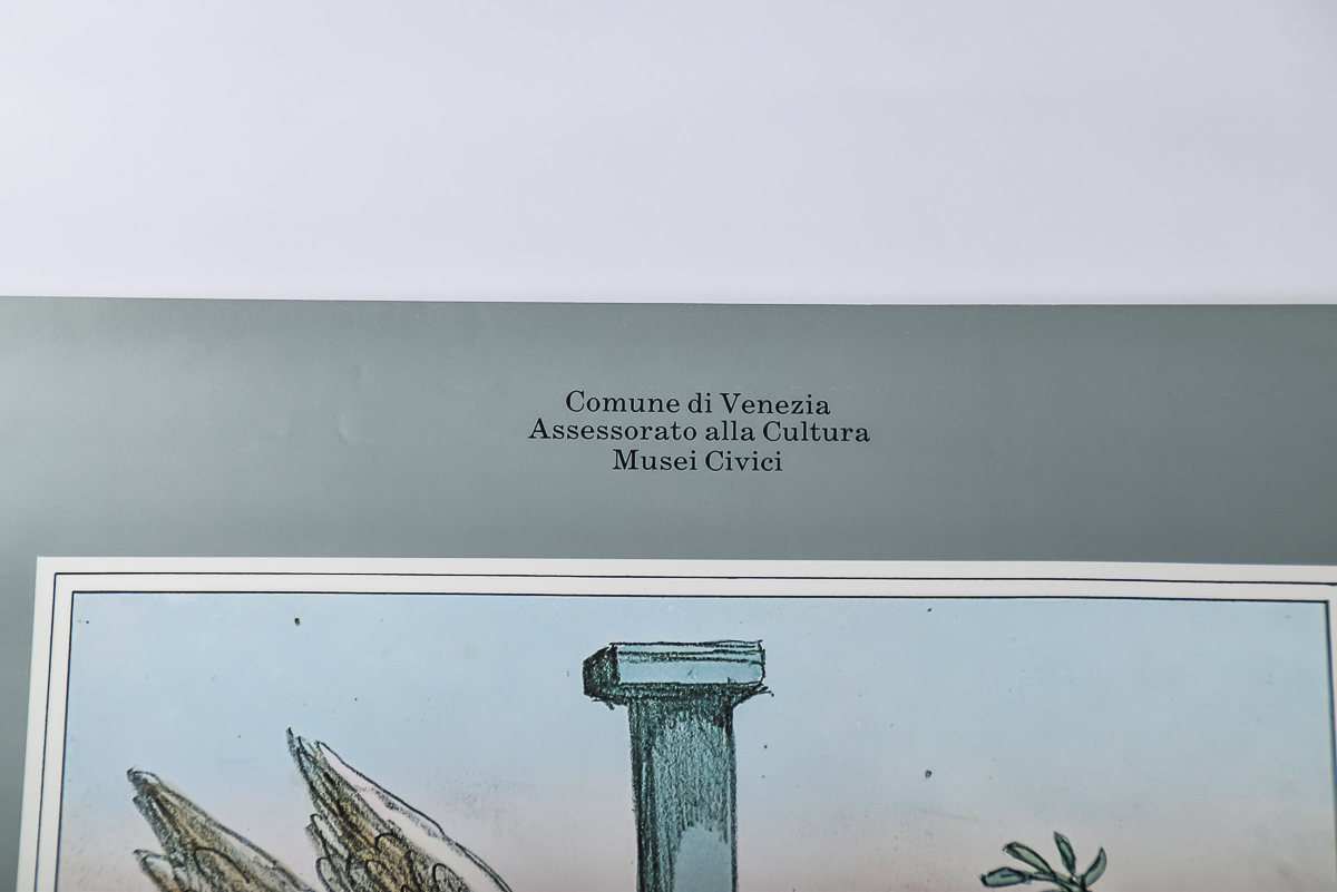 1982 Il Ruggito Del Leone Comune di Venezia Poster