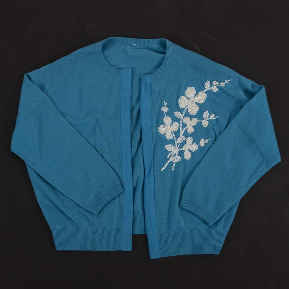 Three Vintage Cashmere Cardigans Including Henry Harris