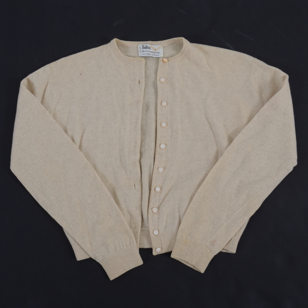 Three Vintage Cashmere Cardigans Including Henry Harris