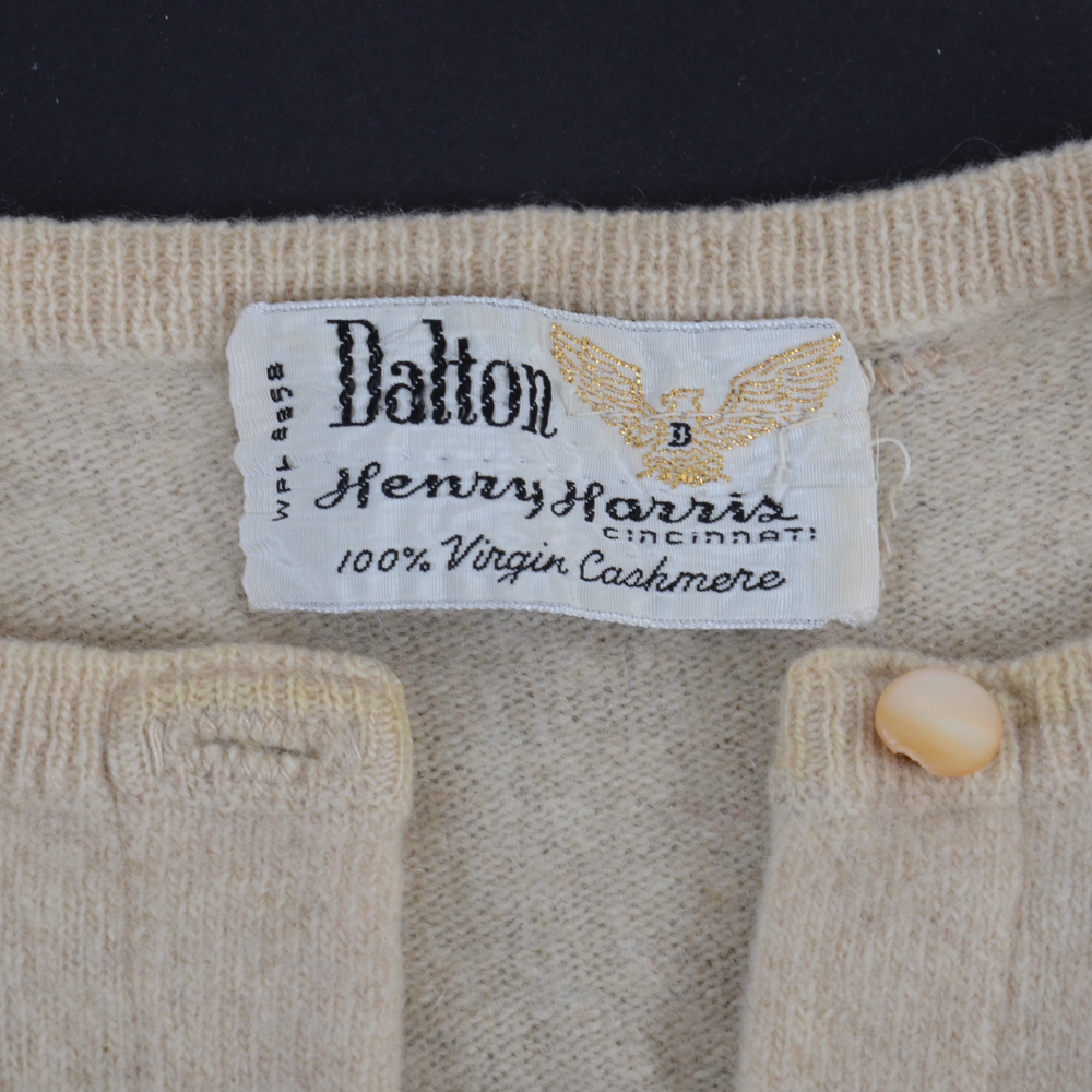 Three Vintage Cashmere Cardigans Including Henry Harris