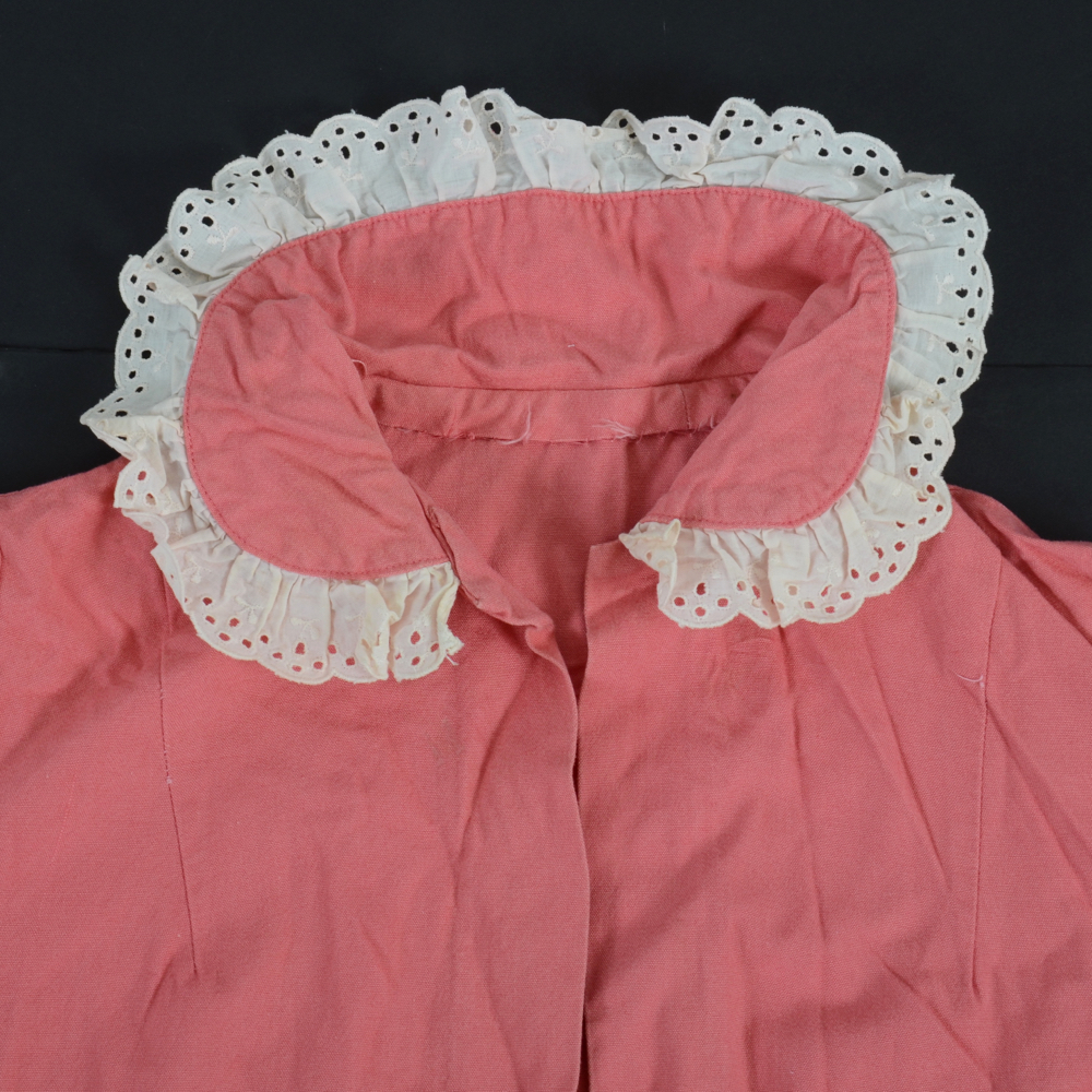 Vintage Pink Cotton Robe