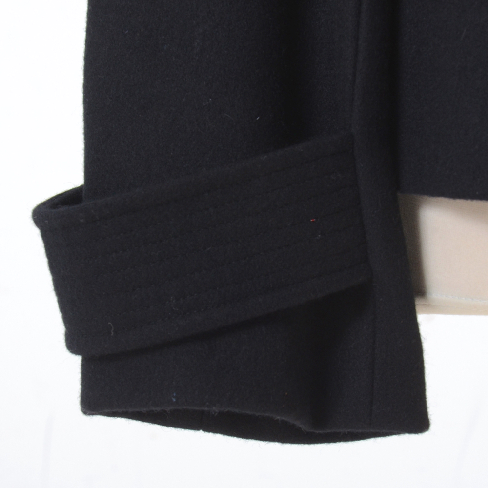 Hydraulic Wool Blend Pea Coat