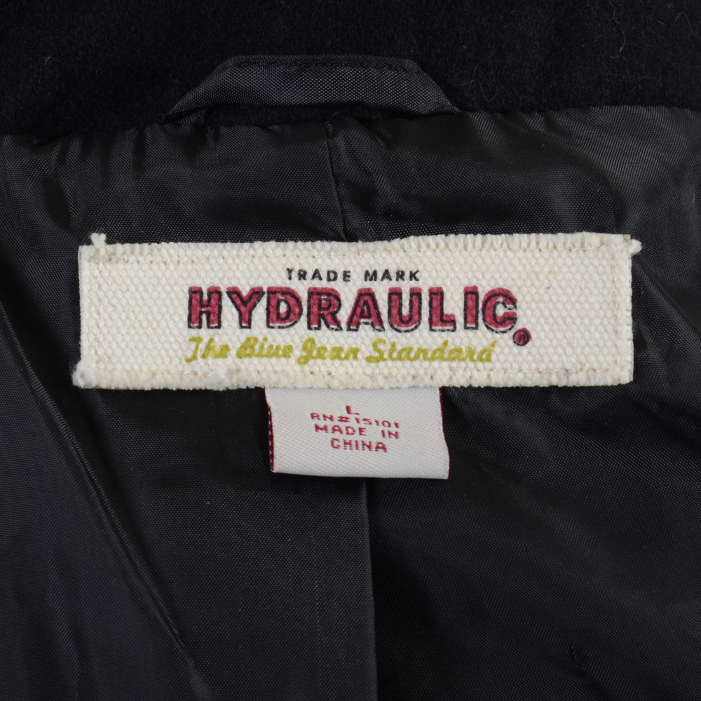 Hydraulic Wool Blend Pea Coat