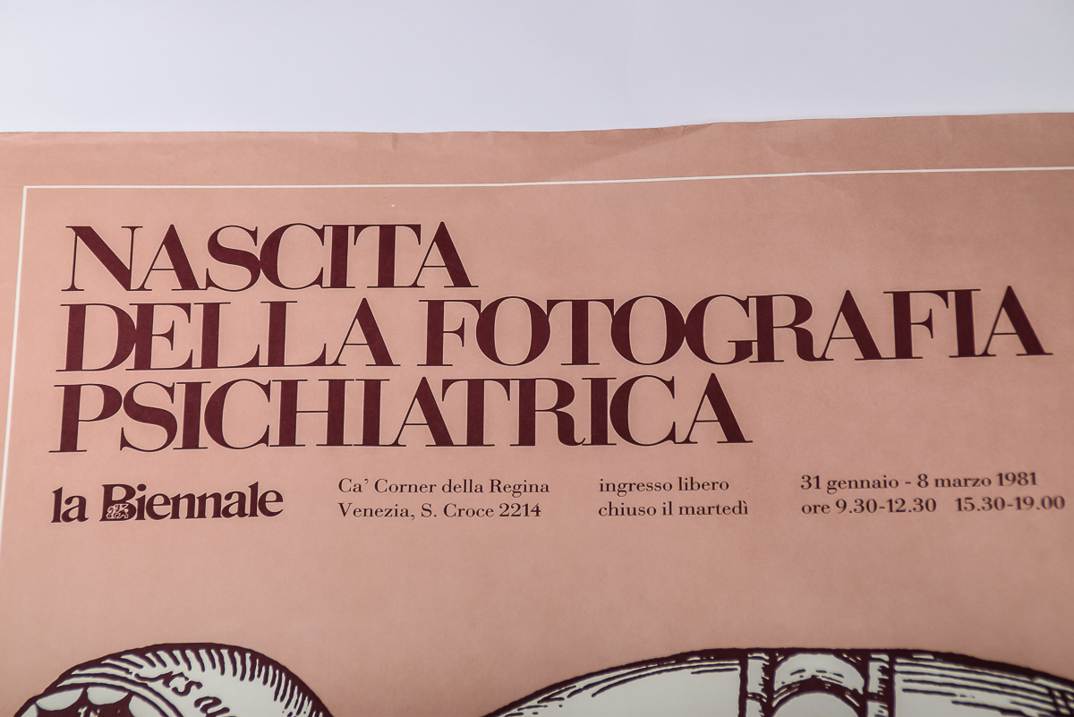 1981 La Biennale Psychiatric Photography Poster