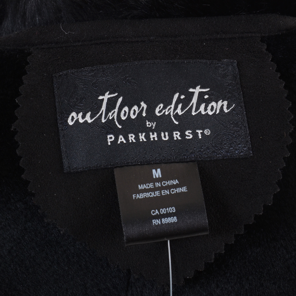 Outdoor Edition by Parkhurst Ultra Suede and Rabbit Fur Jacket