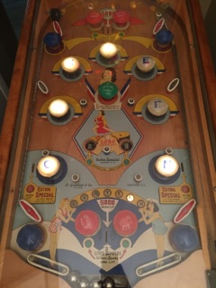 Vintage 1945 Gottleib "Stage Door Canteen" Pinball Machine
