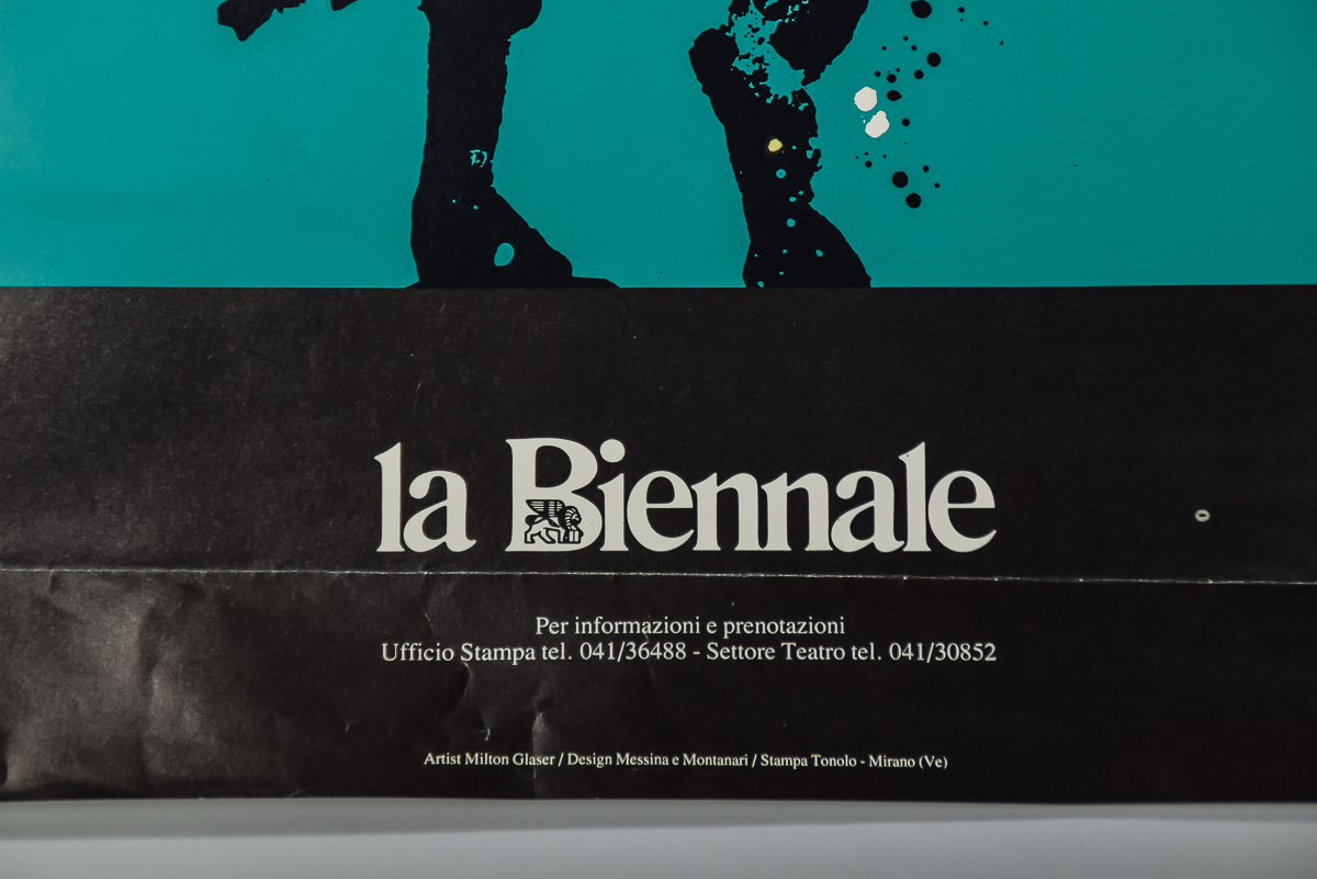 1981 Carnevale della ragione La Biennale Poster