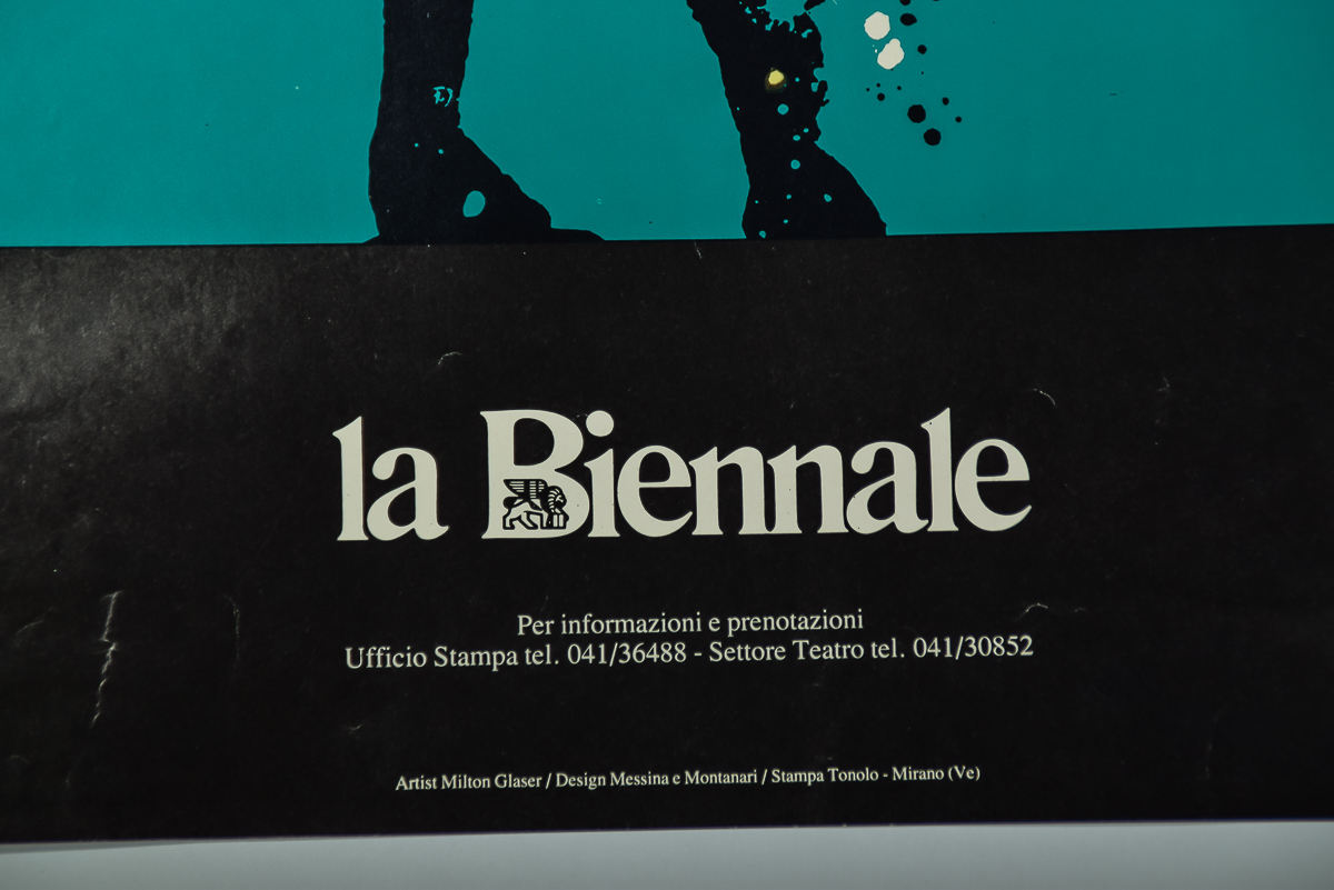 1981 Carnevale della ragione La Biennale Poster
