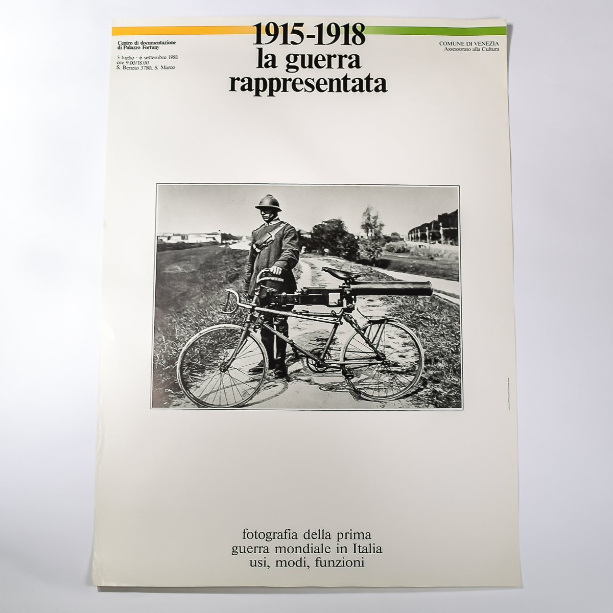 Pair of 1981 Comune di Venezia Photography Exhibit Posters