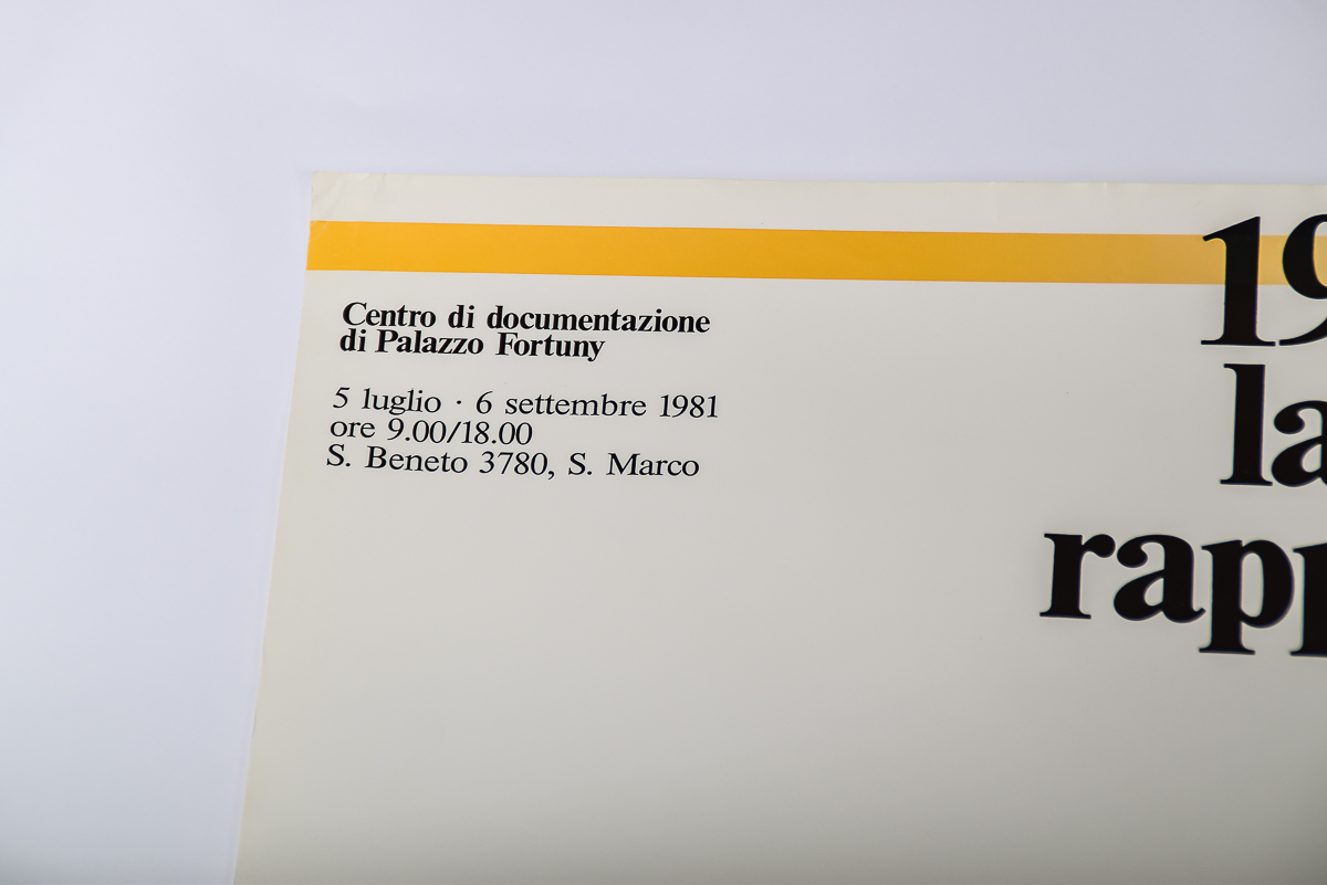 Pair of 1981 Comune di Venezia Photography Exhibit Posters