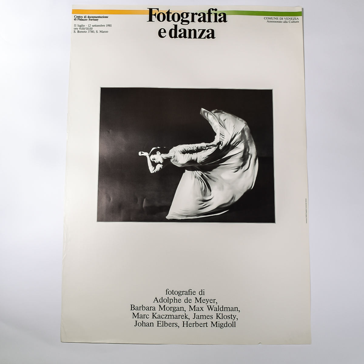 Pair of 1981 Comune di Venezia Photography Exhibit Posters