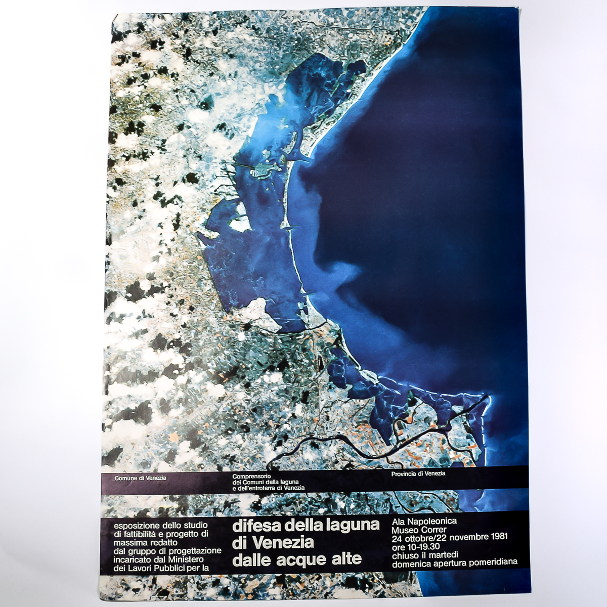 1981 Difesa Della Laguna Comune di Venezia Poster