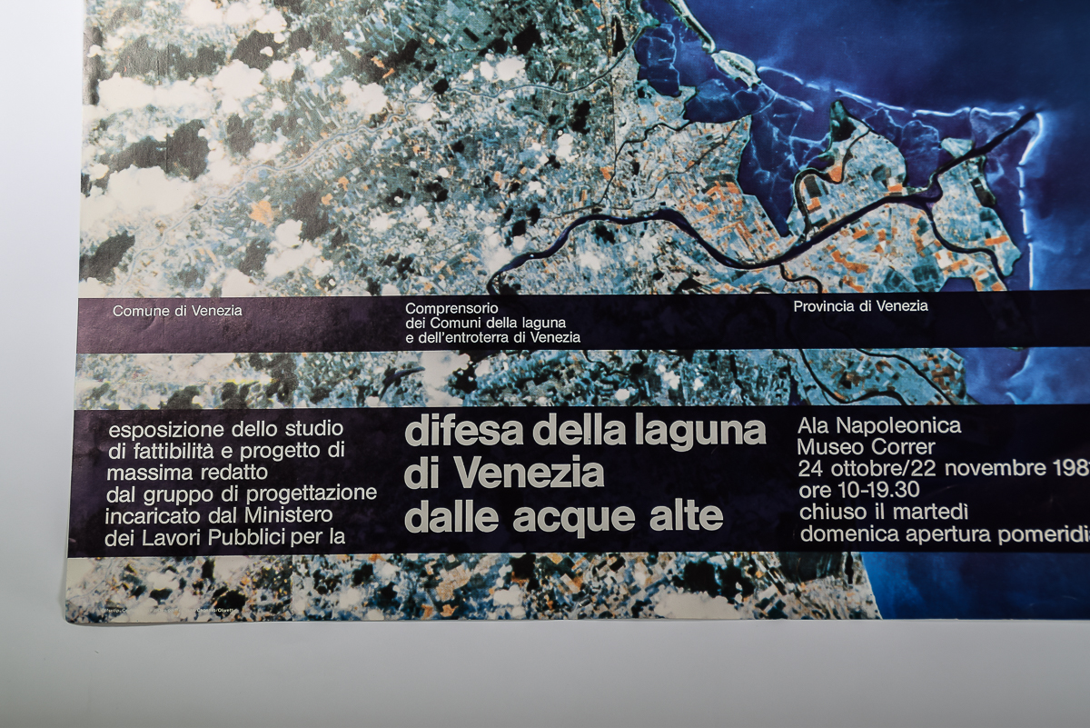 1981 Difesa Della Laguna Comune di Venezia Poster