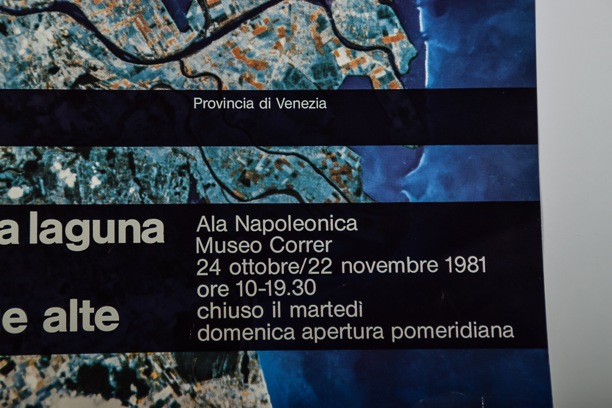 1981 Difesa Della Laguna Comune di Venezia Poster