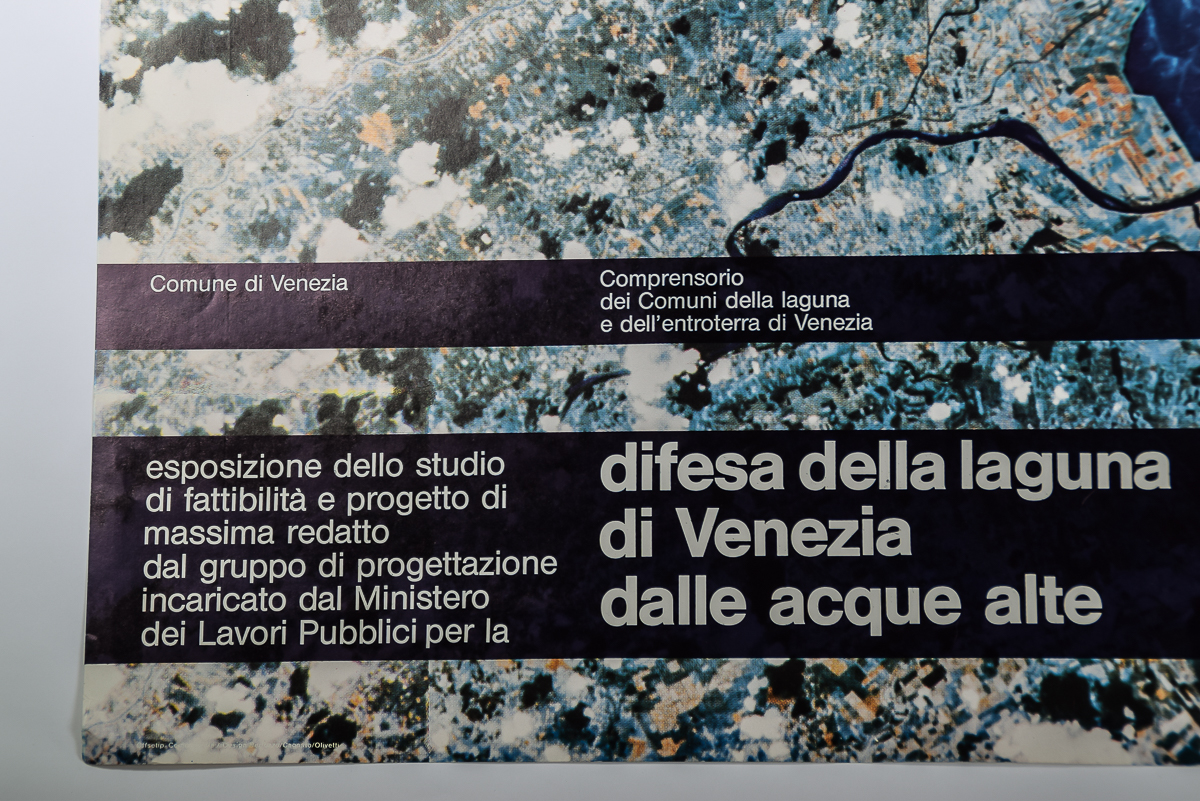 1981 Difesa Della Laguna Comune di Venezia Poster