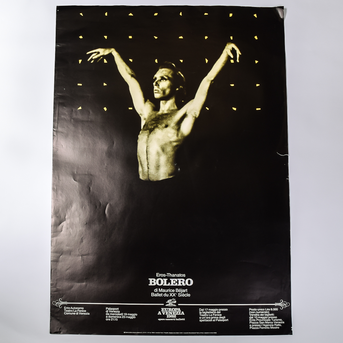 1982 Bolero Comune Di Venezia Poster