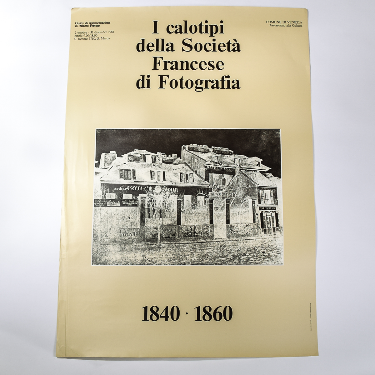 1981 Calotypes of French Society Art Poster