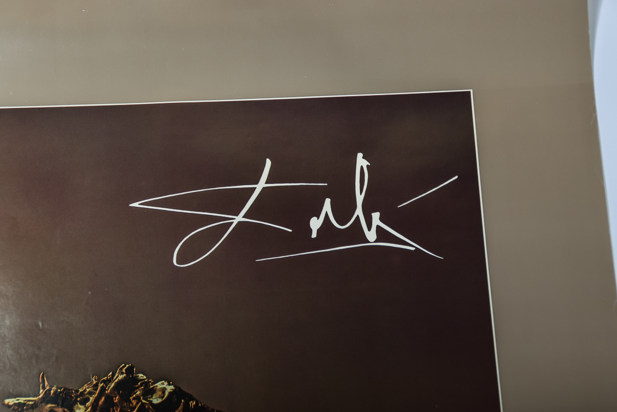 Salvador Dali 1981 Italian Art Poster