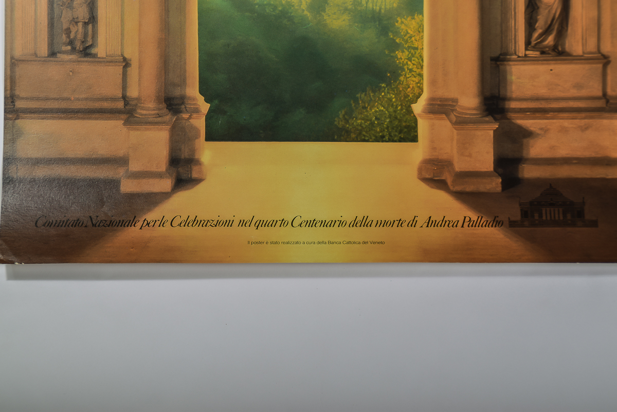 Andrea Palladio Italian Art Poster