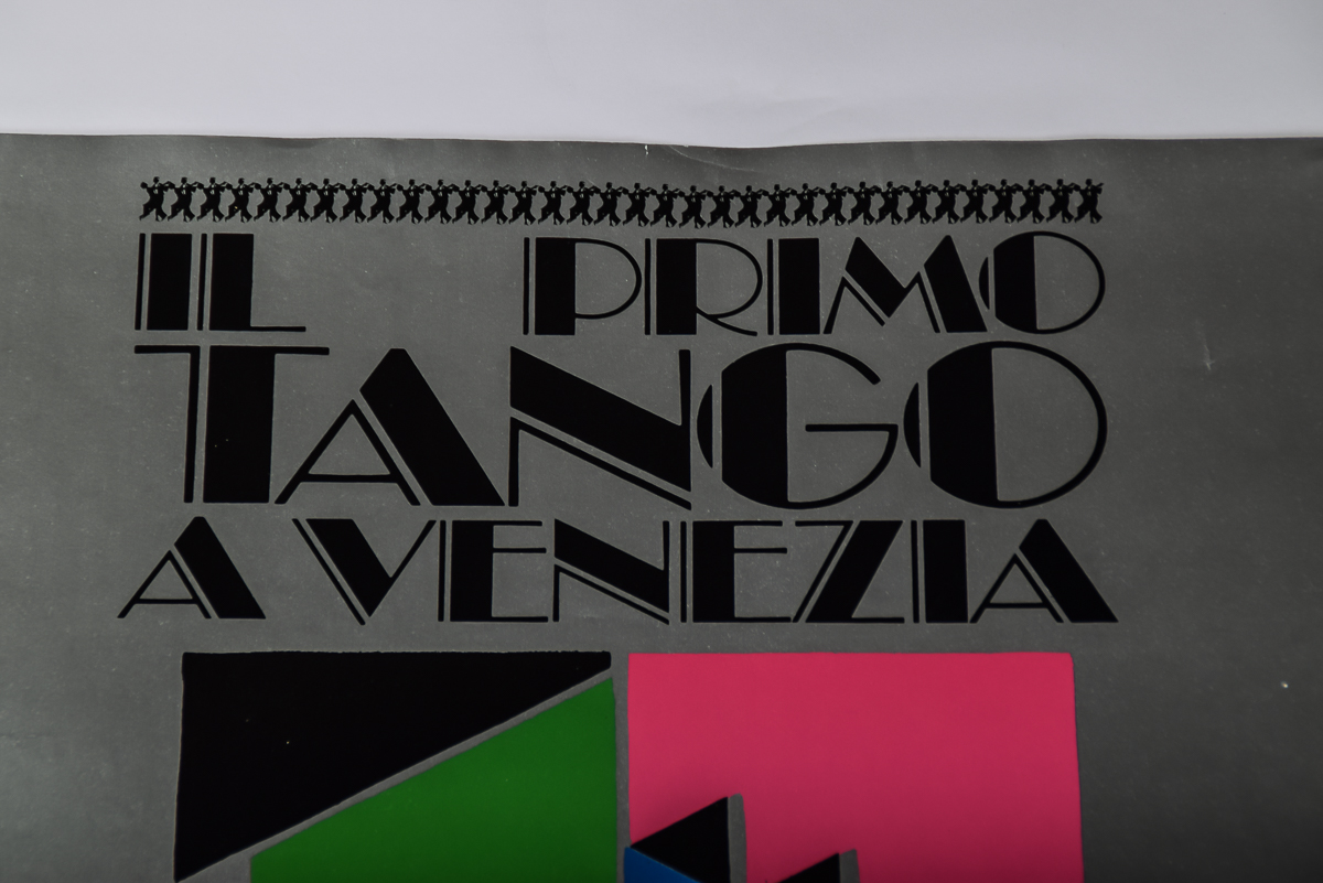1982 Il Primo Tango Carnevale A Venezia Poster