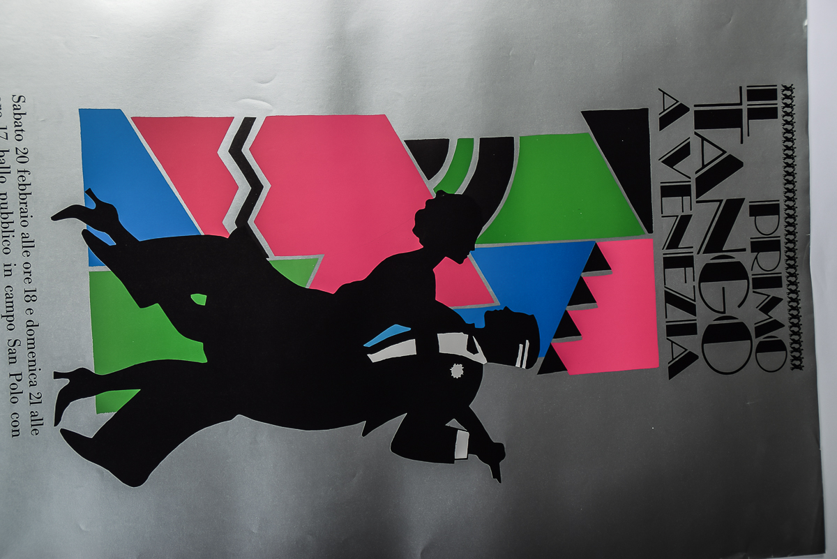 1982 Il Primo Tango Carnevale A Venezia Poster