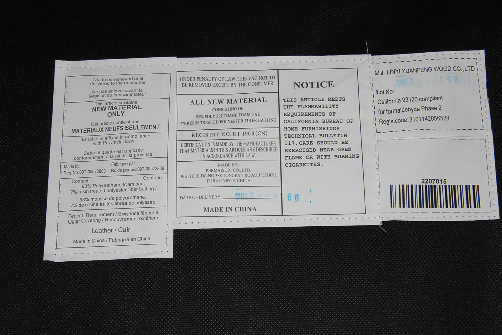 Brown Leather Quilted Library Chair