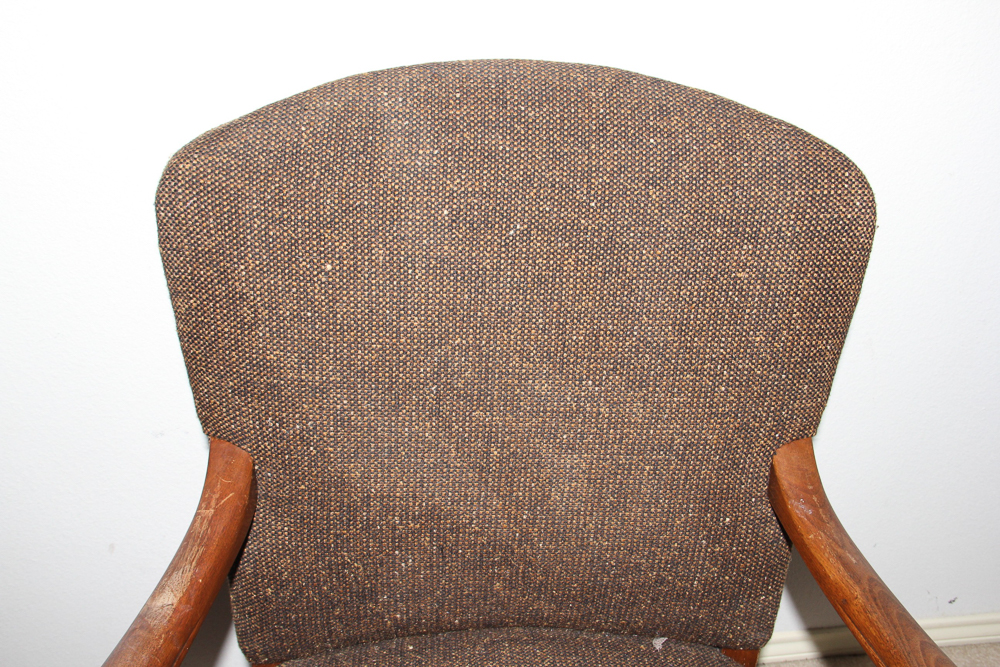 Custom Upholstered Swivel Desk Chair