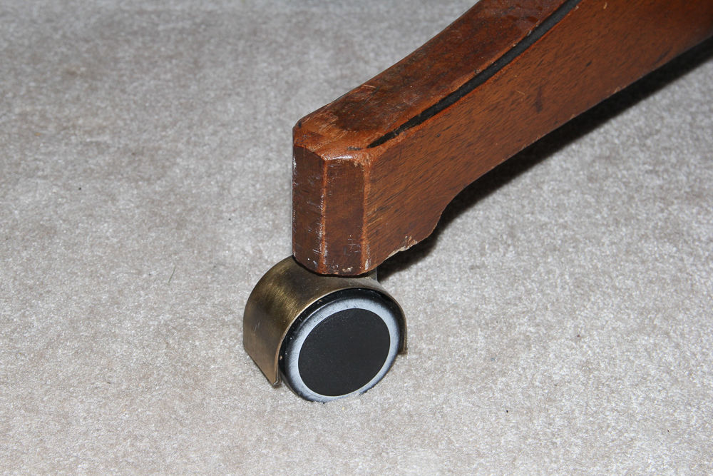 Custom Upholstered Swivel Desk Chair