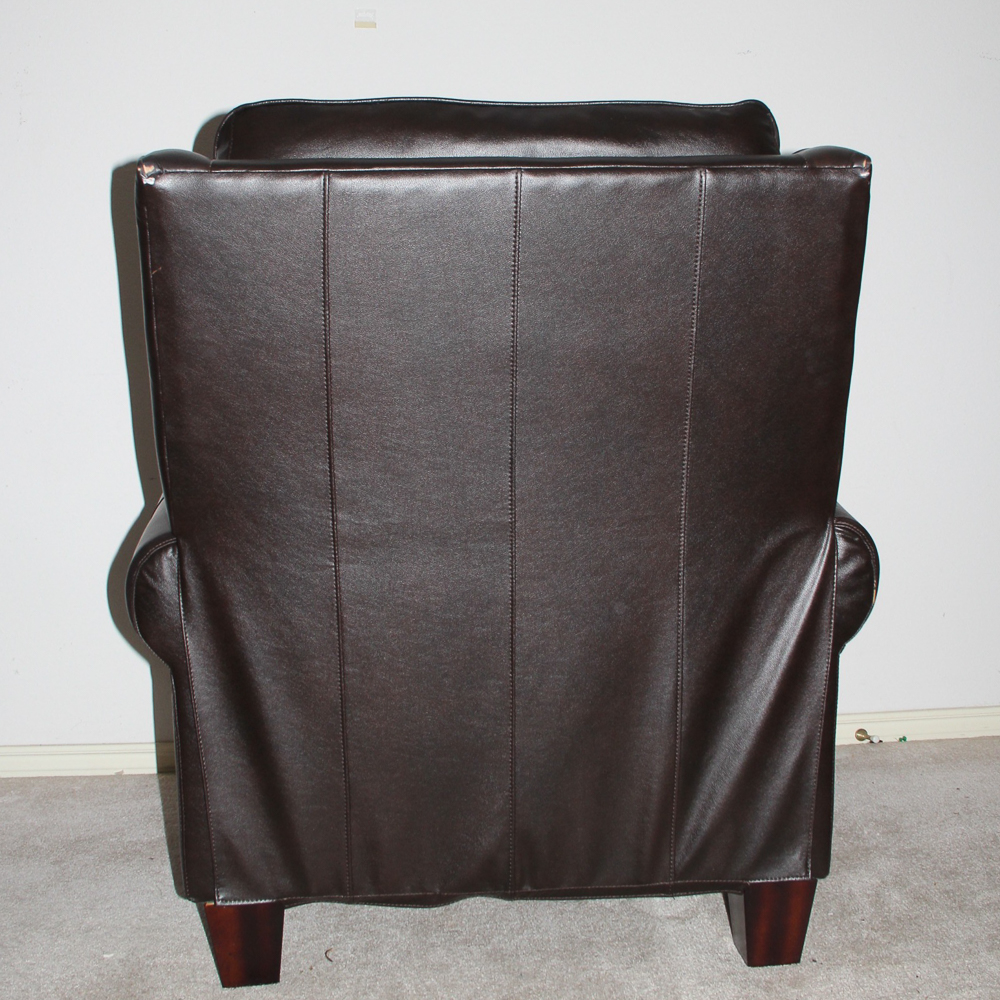 Barcalounger Espresso Brown Leather Recliner