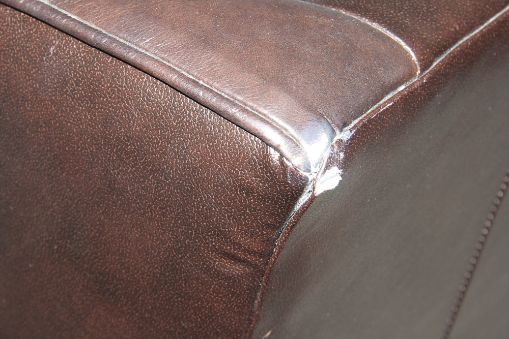 Barcalounger Espresso Brown Leather Recliner