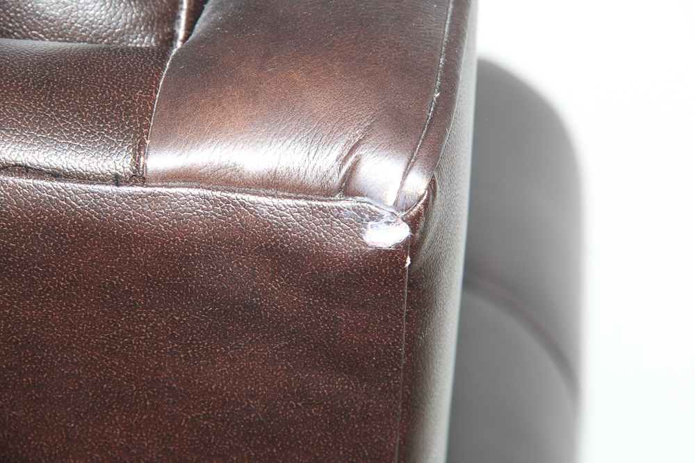 Barcalounger Espresso Brown Leather Recliner