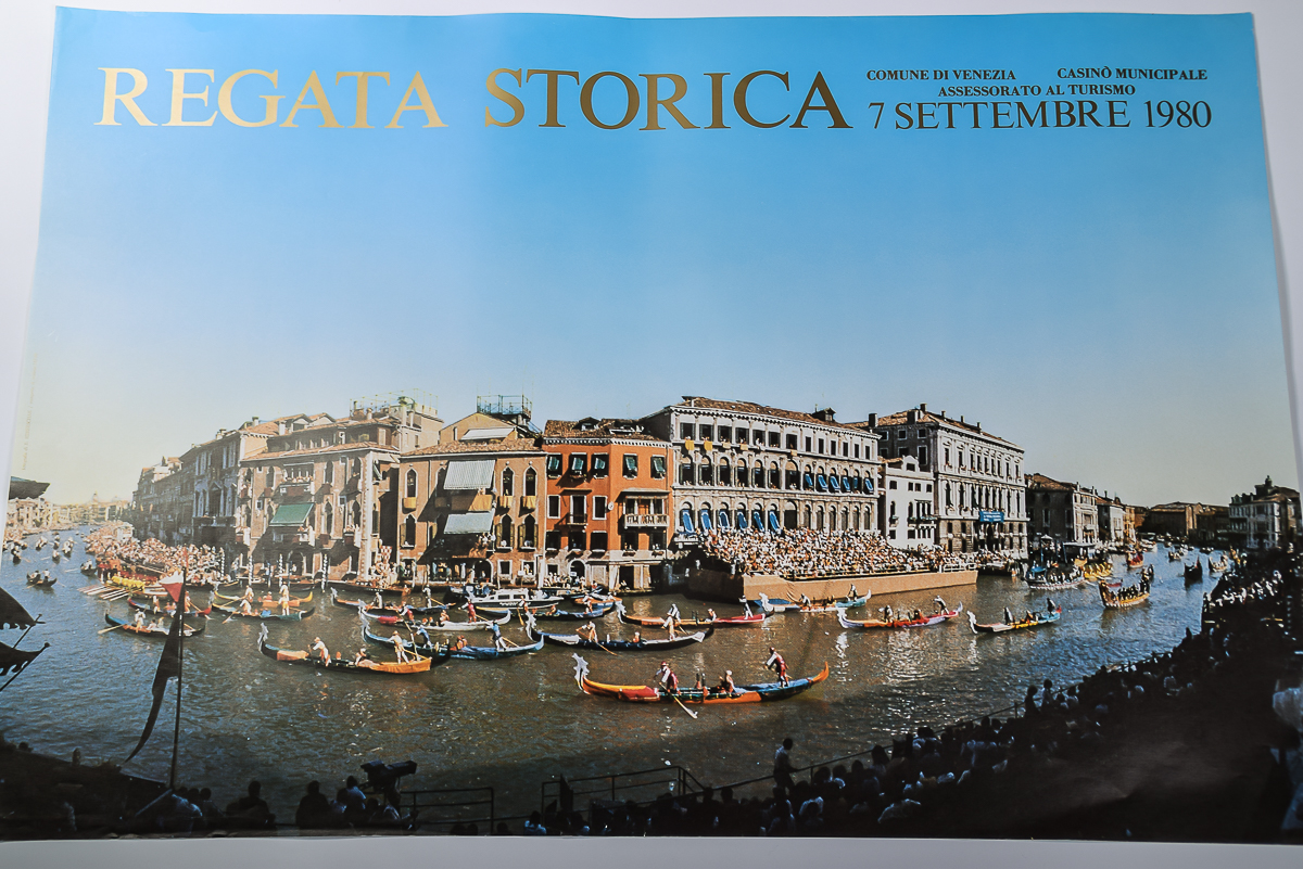 1980 Regata Storica Comune di Venezia Poster