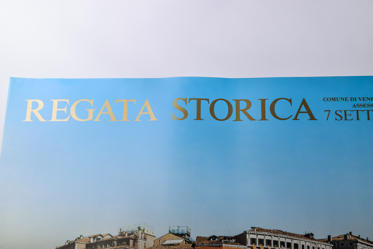 1980 Regata Storica Comune di Venezia Poster