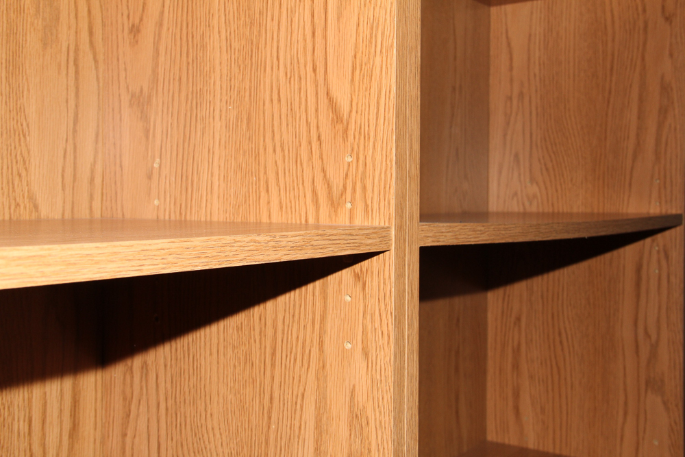 Pair of Composite Wood Bookcases
