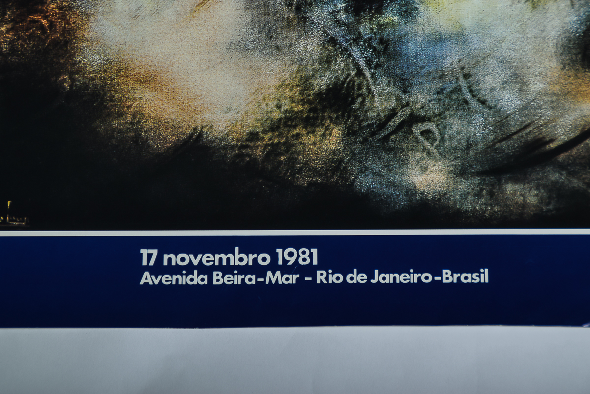 1981 Ludovico De Luigi Art Poster