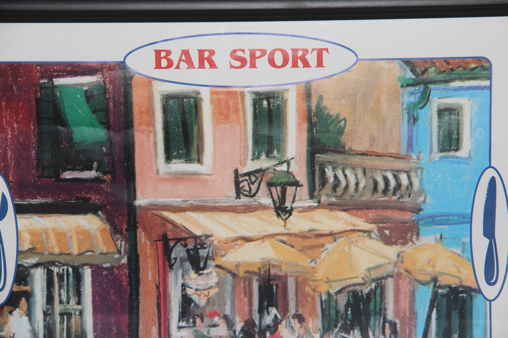 Robert Searle Offset Lithograph, "Blessing the Grapes, California Style"