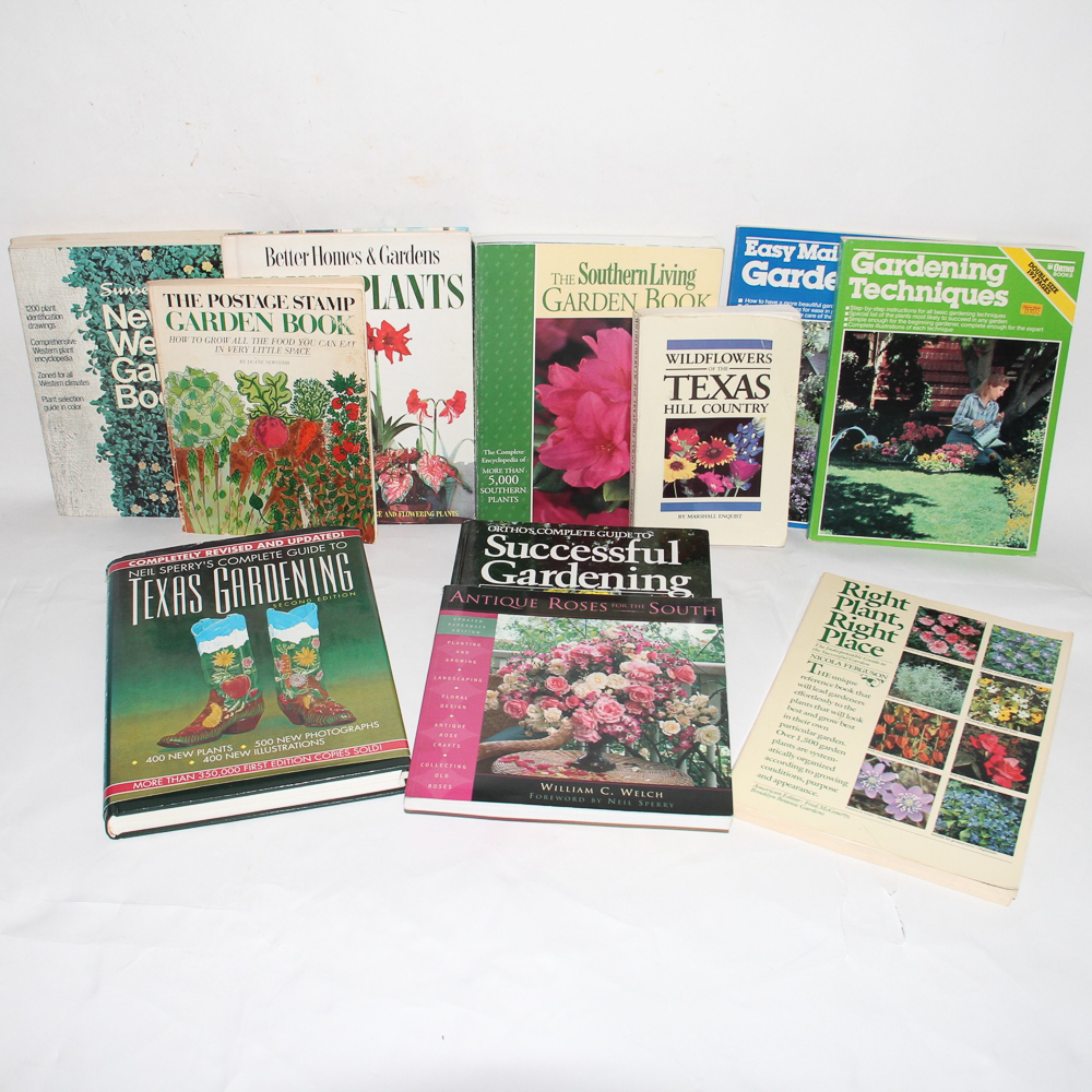 Selection of Gardening Books