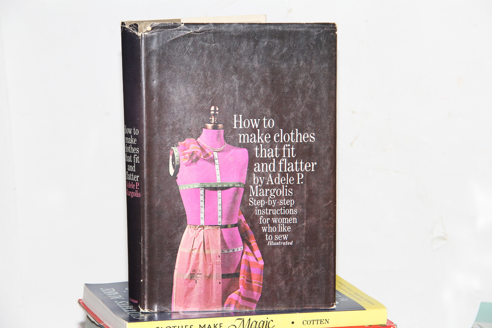 Large Collection of Vintage and Contemporary Sewing Books