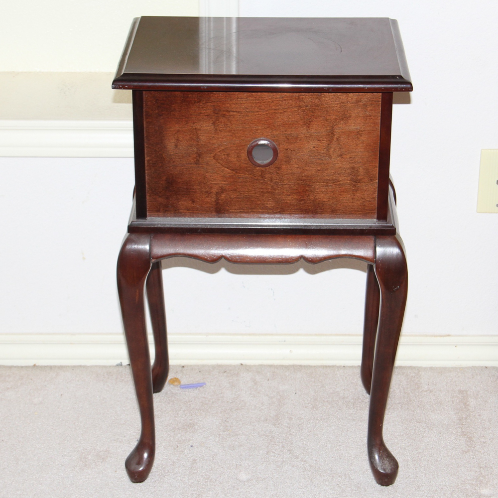 Queen Anne Style Telephone Table