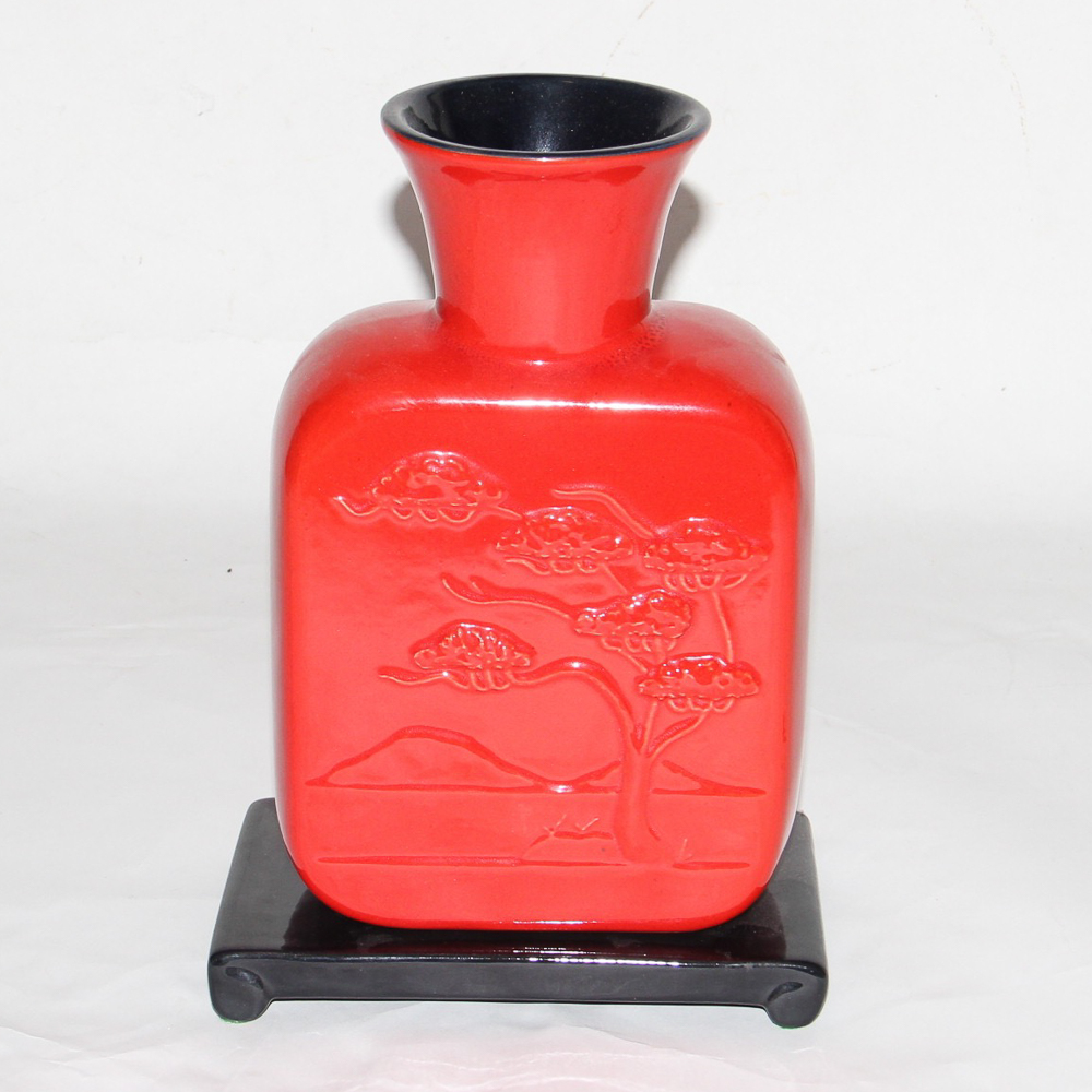 Signed Vintage Frankoma Pottery Vase