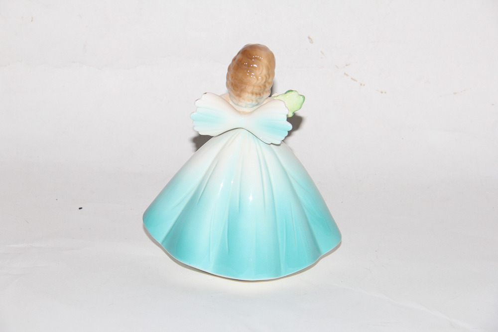 Set of "Birthday Girls" Ceramic Figurines