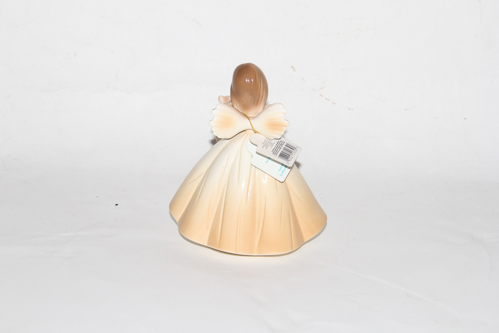 Set of "Birthday Girls" Ceramic Figurines